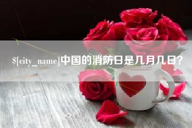怀化中国的消防日是几月几日？