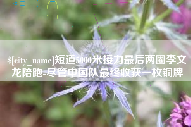 怀化短道5000米接力最后两圈李文龙陪跑-尽管中国队最终收获一枚铜牌