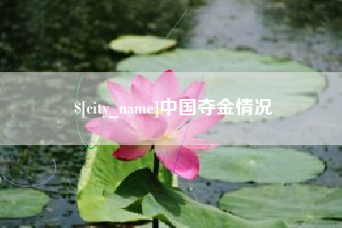 怀化中国夺金情况