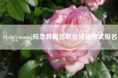 怀化应急救援员职业资格考试报名