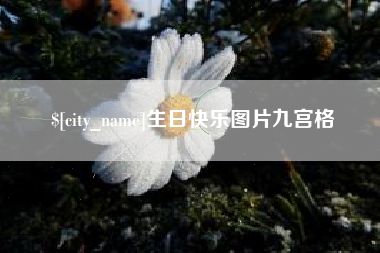怀化生日快乐图片九宫格