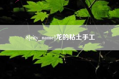 怀化龙的粘土手工
