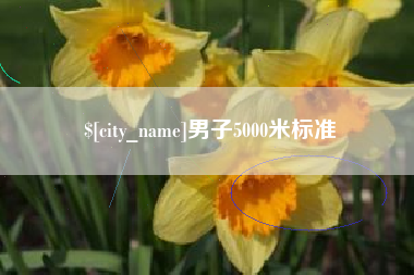 怀化男子5000米标准