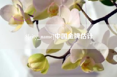 怀化中国金牌估计