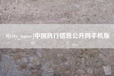怀化中国执行信息公开网手机版