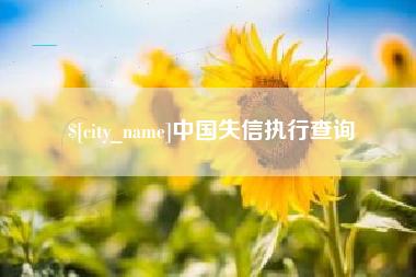 怀化中国失信执行查询