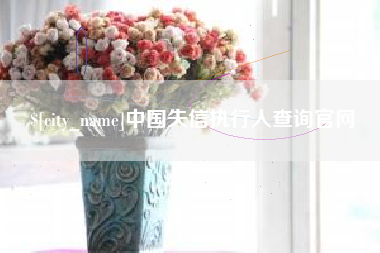 怀化中国失信执行人查询官网