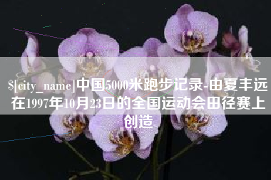怀化中国5000米跑步记录-由夏丰远在1997年10月23日的全国运动会田径赛上创造