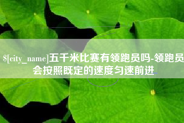怀化五千米比赛有领跑员吗-领跑员会按照既定的速度匀速前进