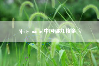 怀化中国哪九枚金牌