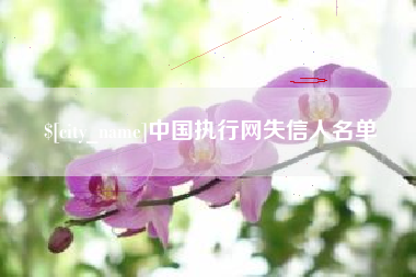 怀化中国执行网失信人名单
