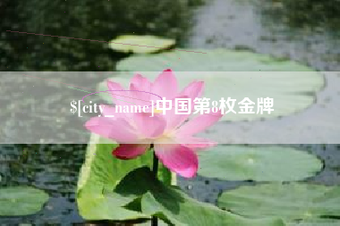 怀化中国第8枚金牌