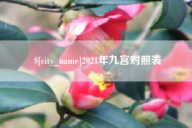 怀化2021年九宫对照表