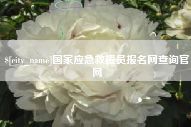 怀化国家应急救援员报名网查询官网