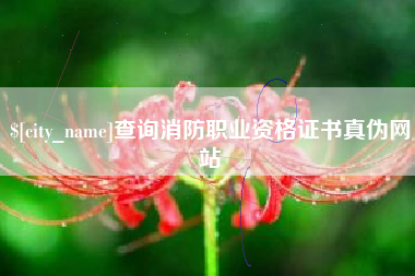 怀化查询消防职业资格证书真伪网站