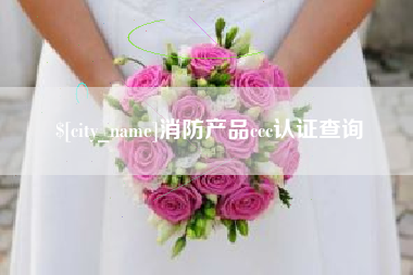 怀化消防产品ccc认证查询