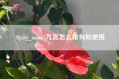 怀化九宫怎么排列和使用